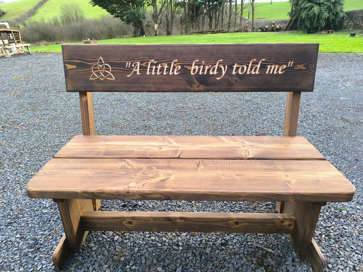Personalised bench - Image 1