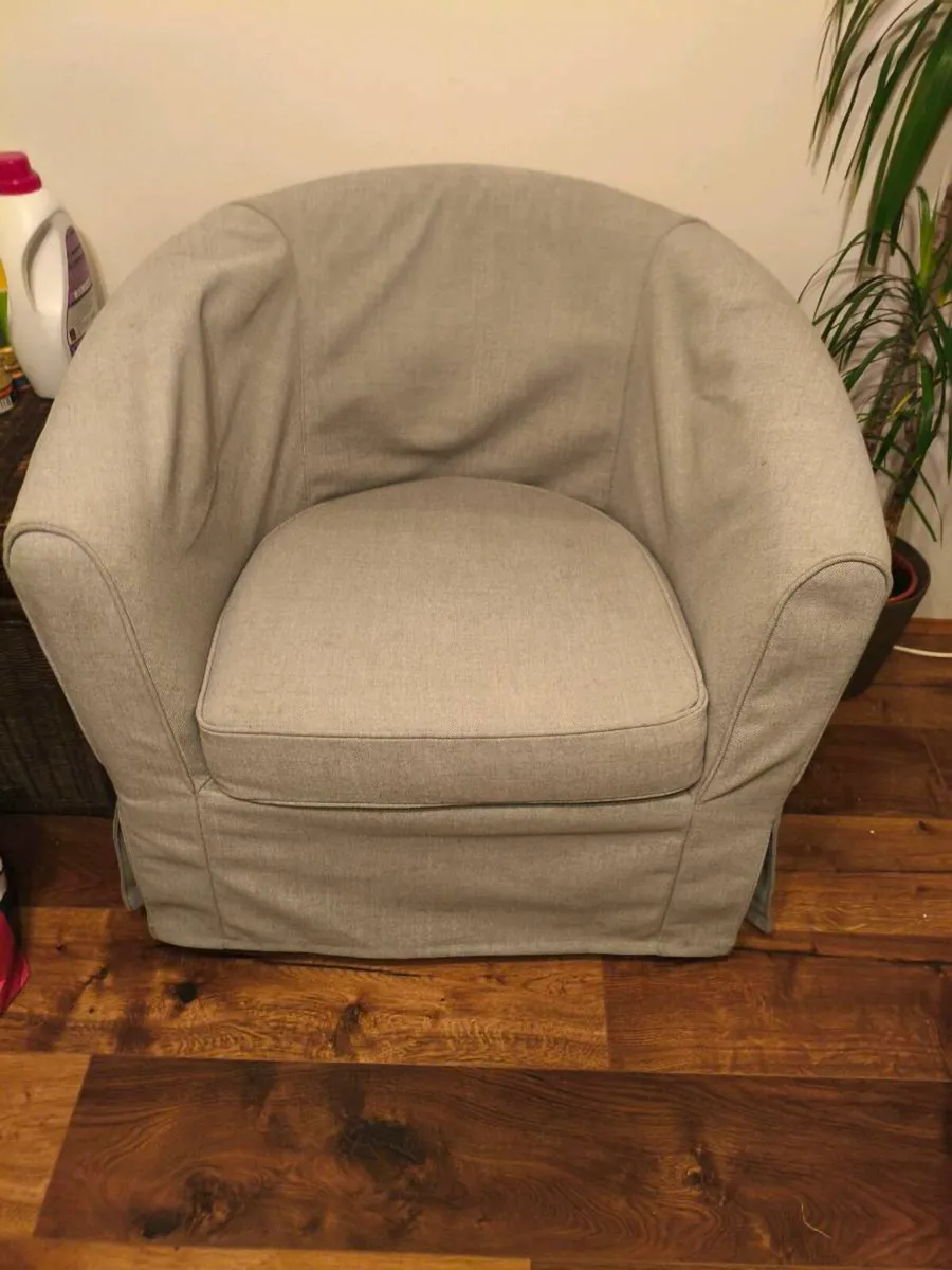 New tub chair,gray colour 50 Euro - Image 1