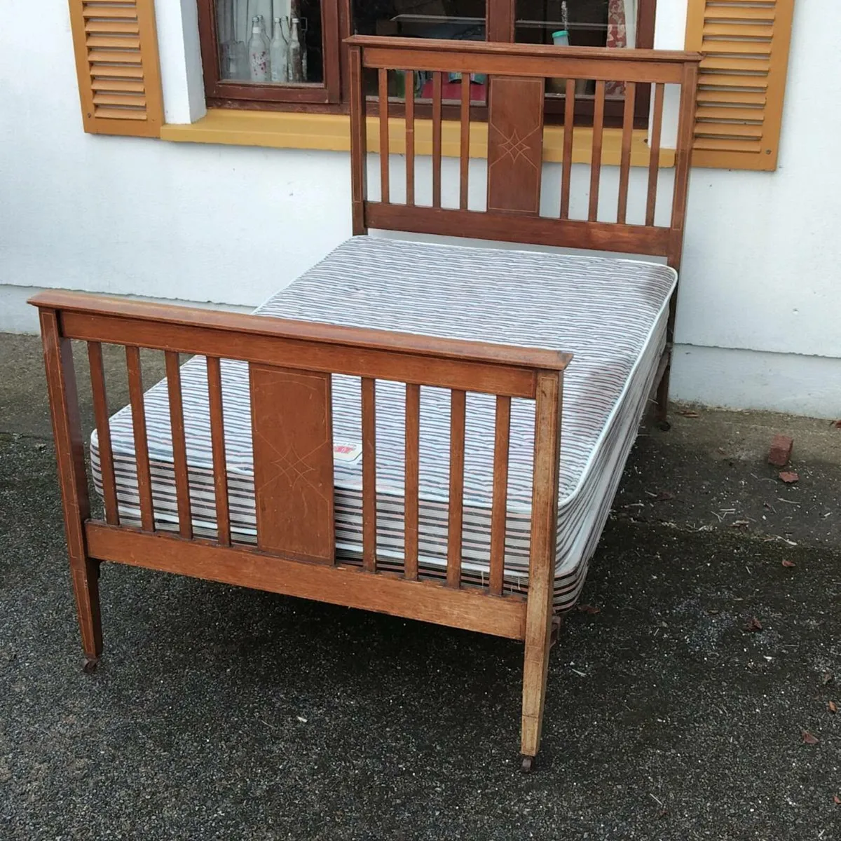 Antique Bed - Image 3