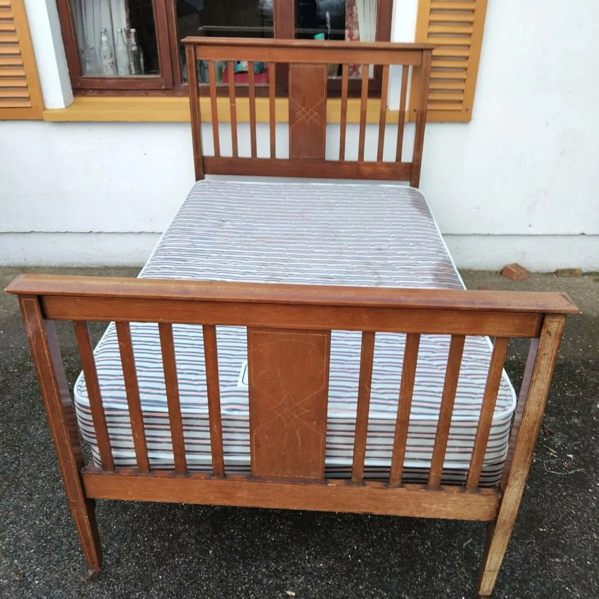 Antique Bed - Image 2