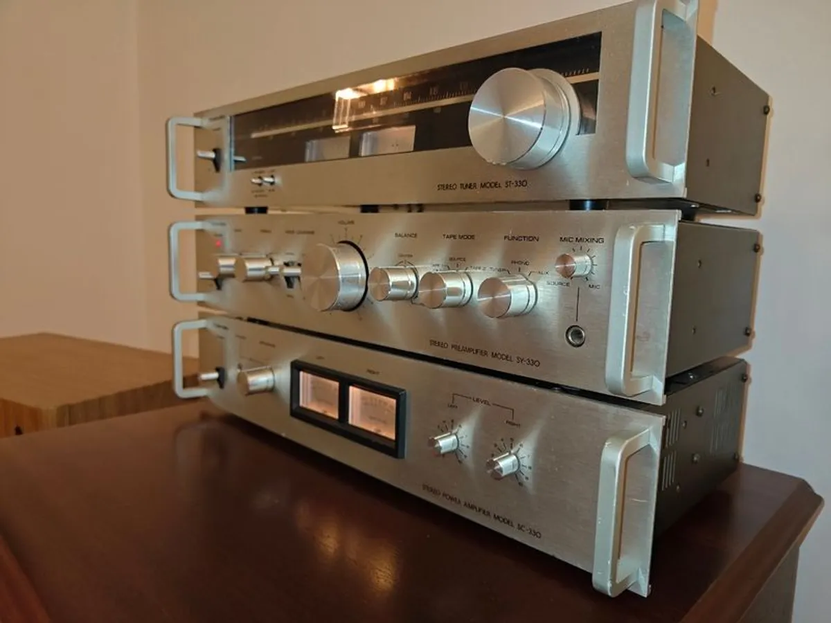 Toshiba Vintage Stereo System SY-335, SC-335, ST-335 - Image 3
