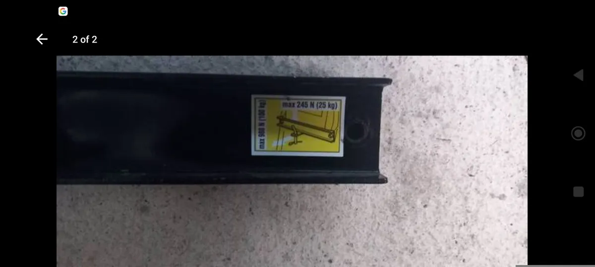 Castelgarden ride on mower towbar - Image 2