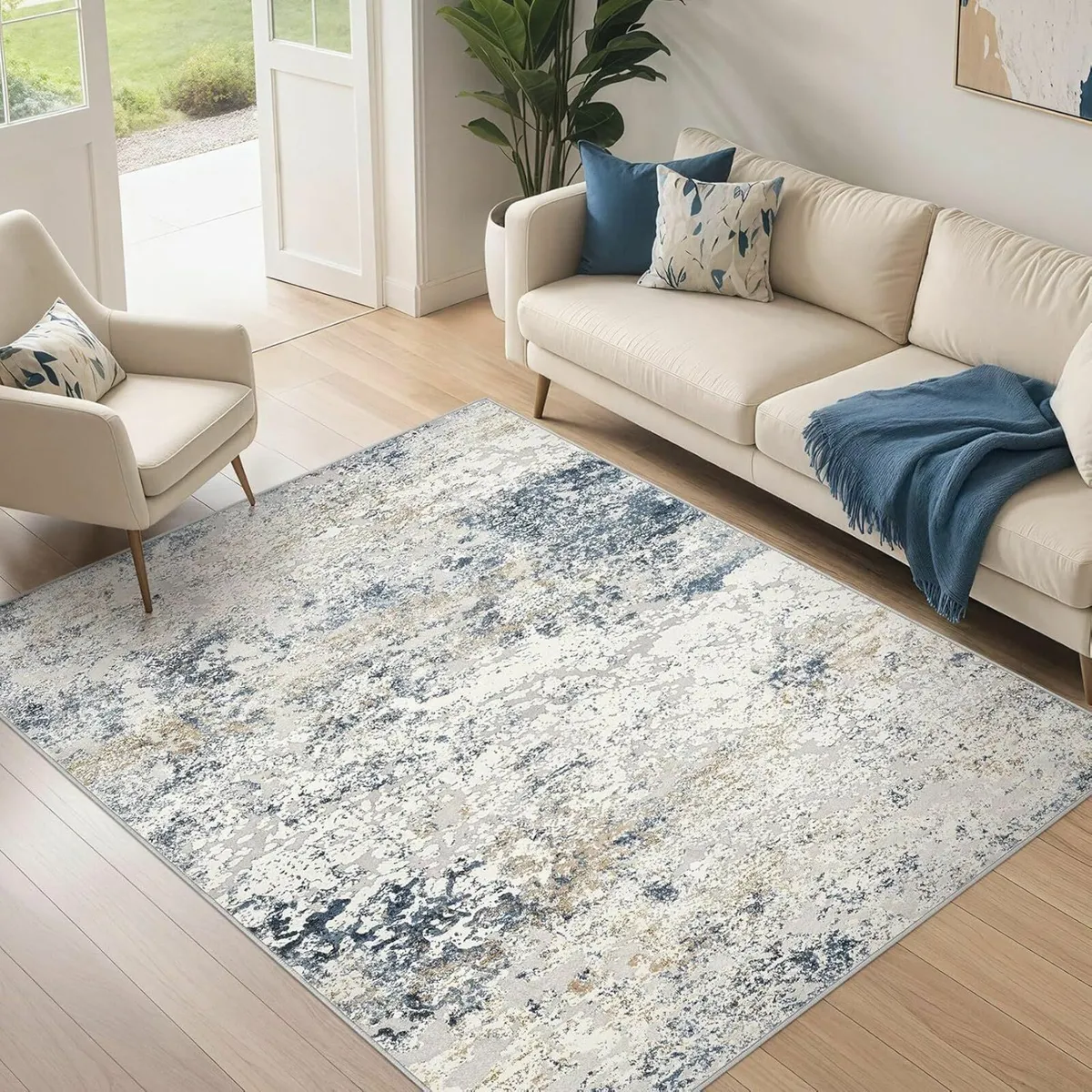 Rugs Living Room Washable - Area for Bedroom - Image 3