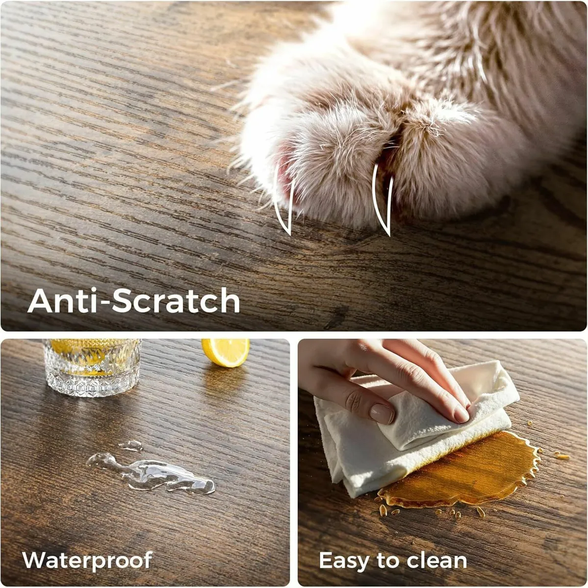 5-Tier Corner Bookshelf 5-Shelf L Shaped Bookcase - Image 4