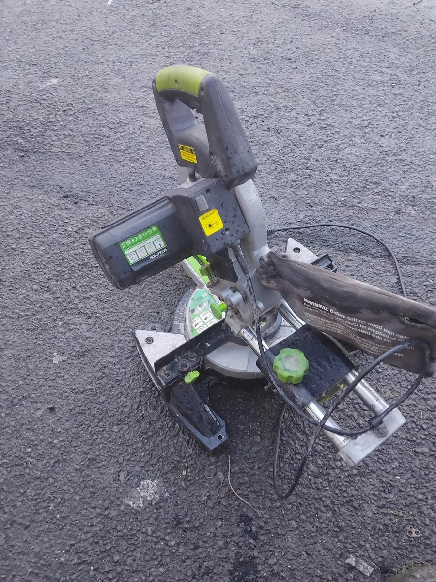 Big evolution chop saw  working perfect - Image 1