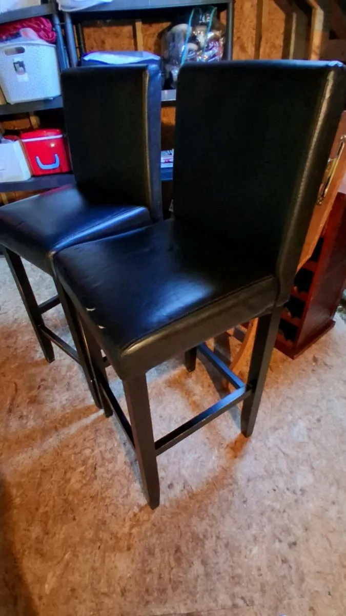 Set of 2 Breakfast Bar Stools - Image 3