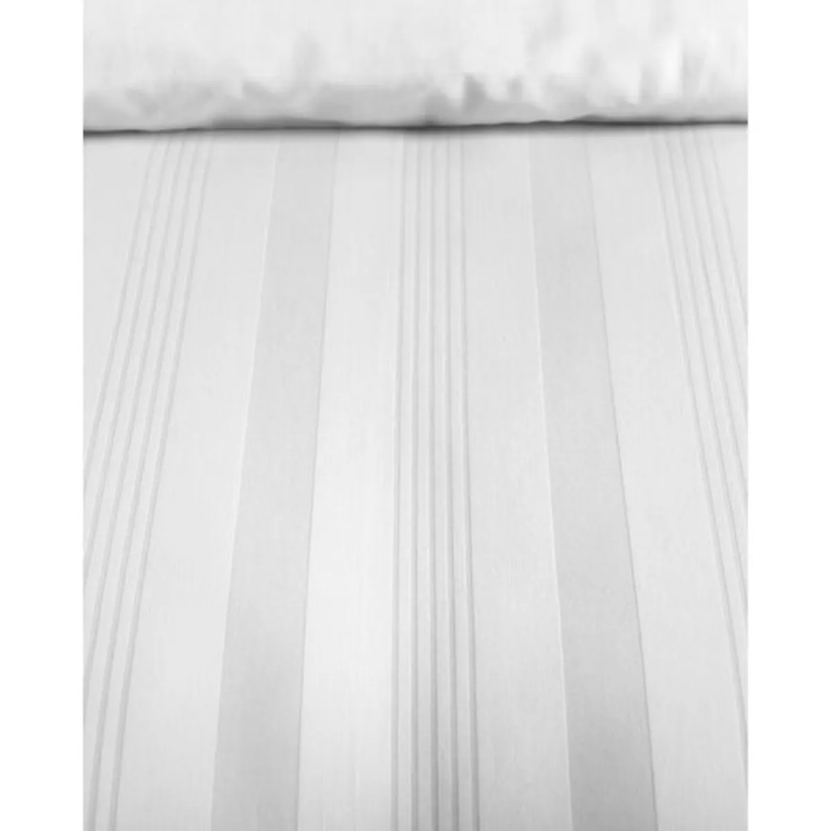 BRAND NEW LUXURY STRIPE DUVET COVER WHITE KING - Image 2
