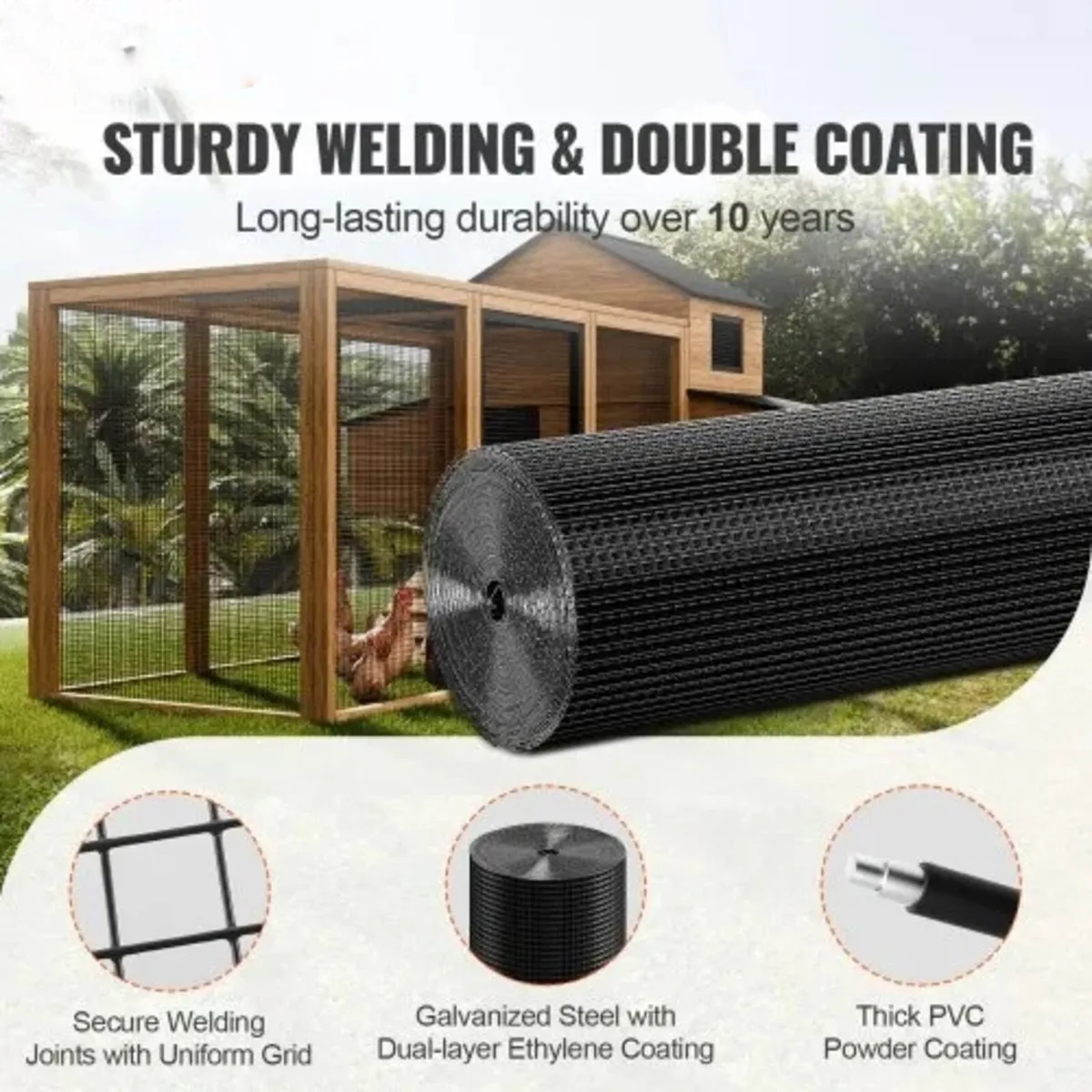 Hardware Cloth, 1220 x 30480 mm Galvanized Wire Me - Image 2