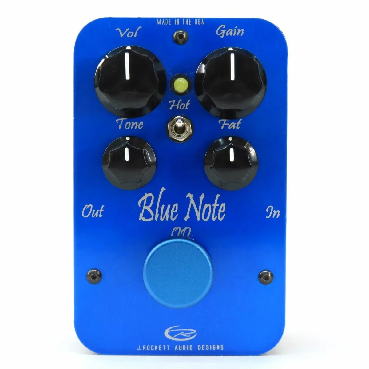 J. R. Audio Designs Blue Note pedal Overdrive USA - Image 1