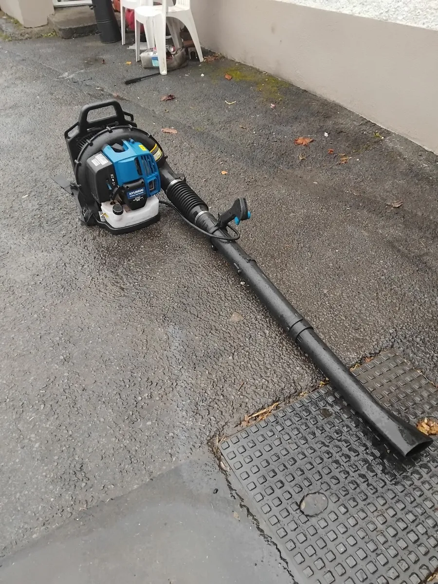 Nee hyundai leaf blower petrol running well - Image 4