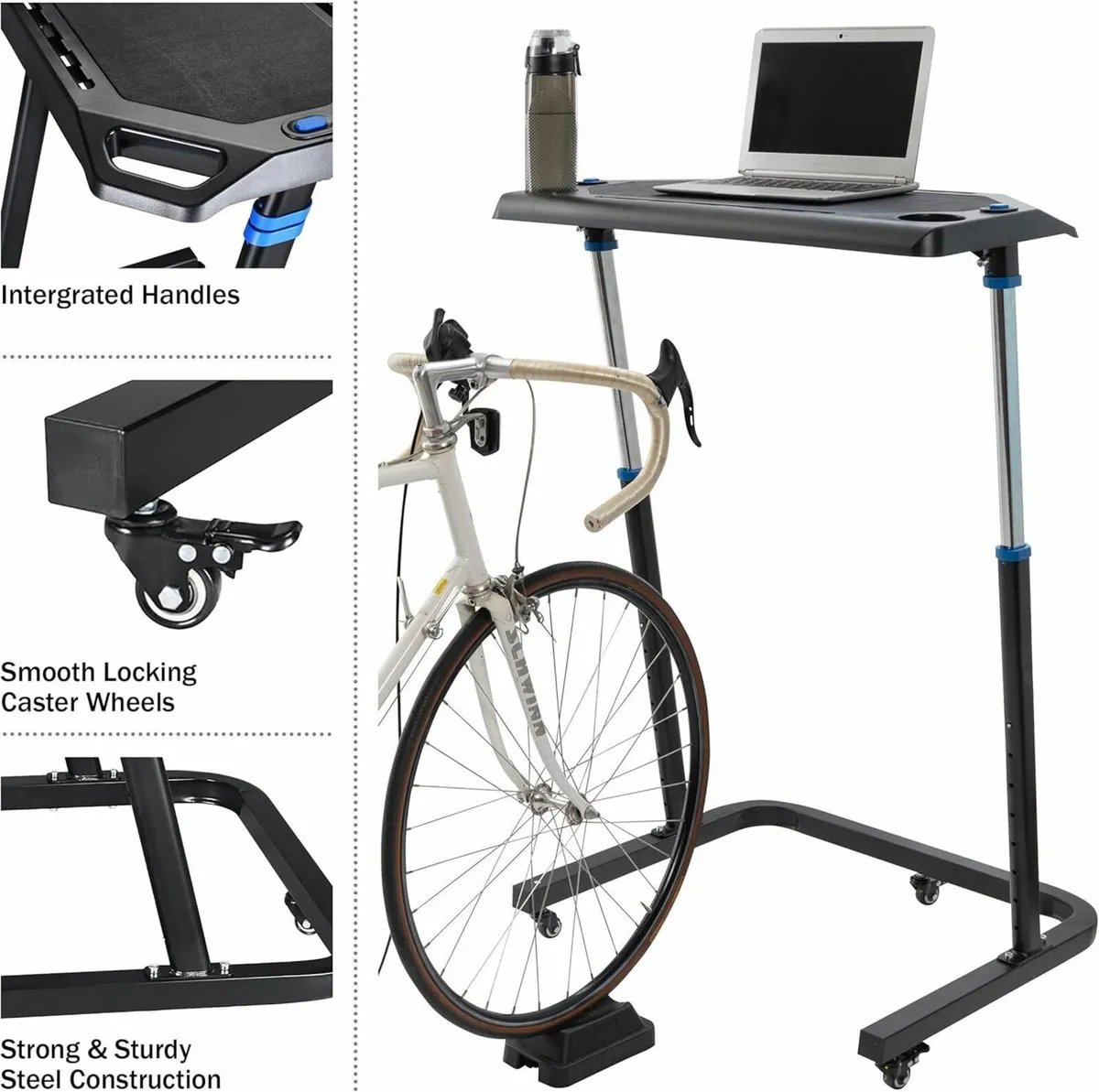 Adjustable Bike Trainer Fitness Desk Portable - Image 3
