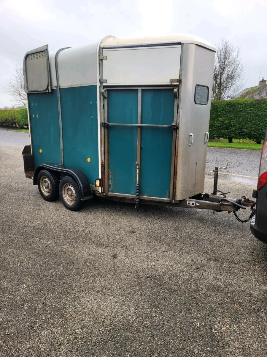 Ifor Williams horse box 505 full divider - Image 1