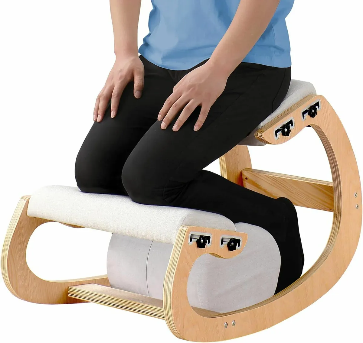 Adjustable Kneeling Chair Wooden Ergonomic Chairs - Image 1