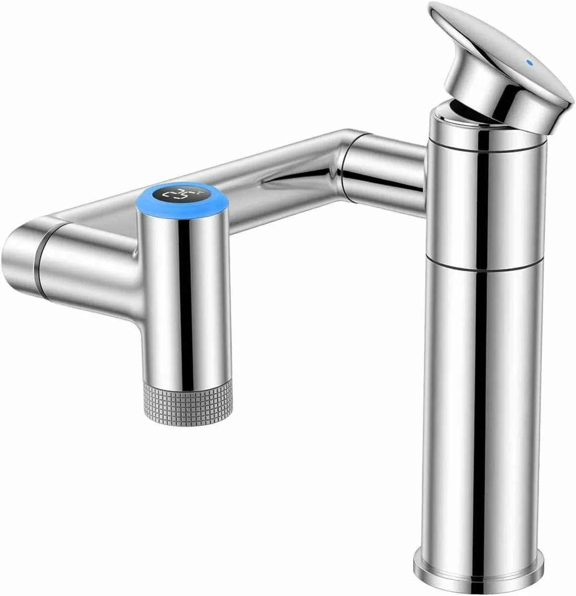 1080degrees Rotating Washbasin Tap Height-Adjustab - Image 1