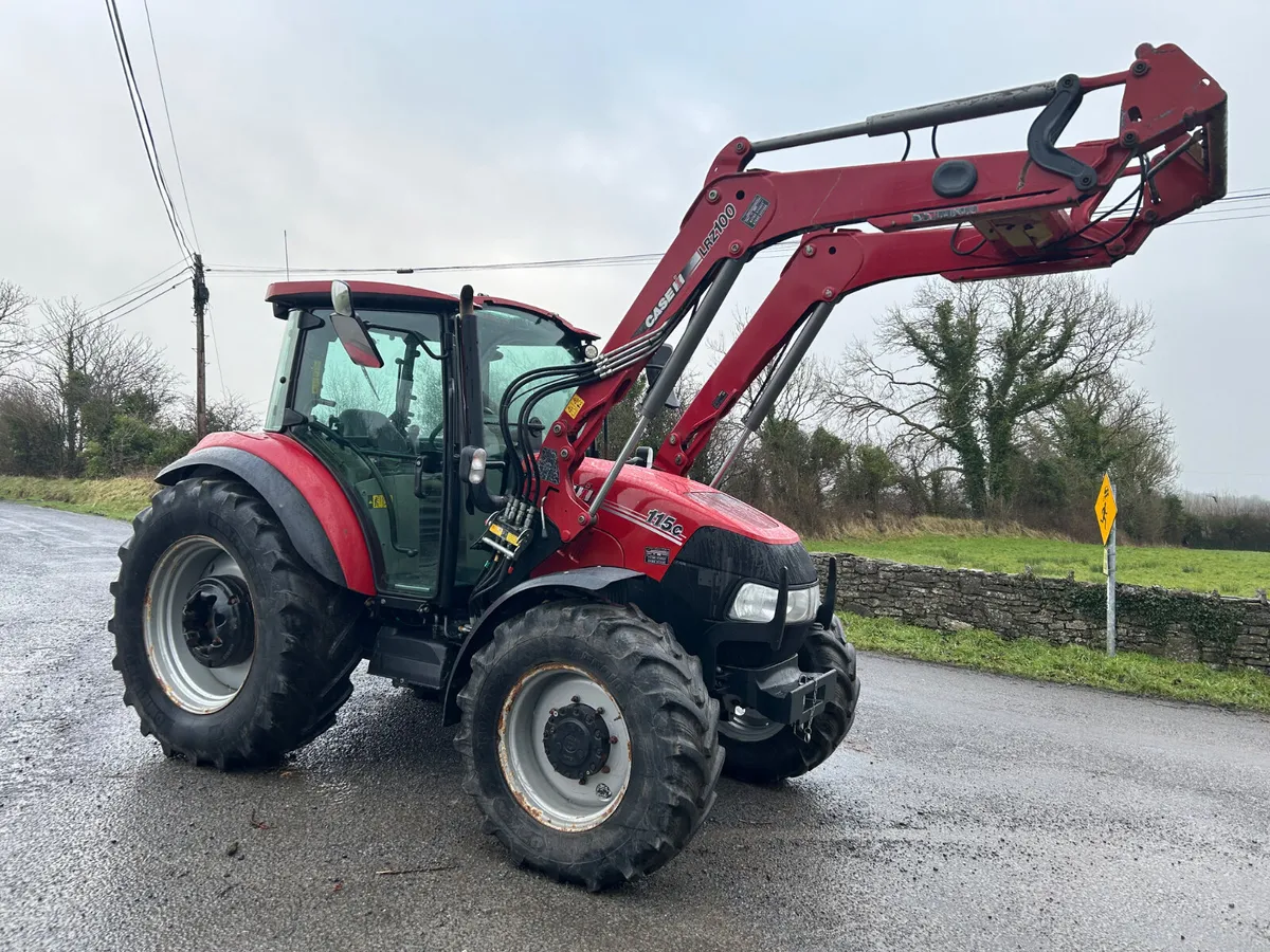 2017 Case Farmall 115C with Loader - Image 1