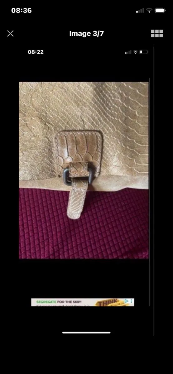 Leather Shoulder Bag - Image 3