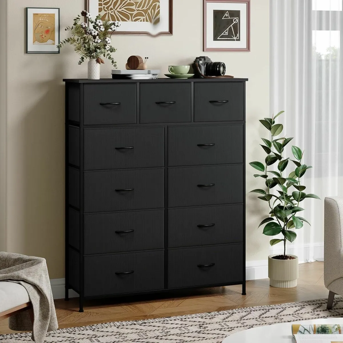 Tall Chest of Drawers for Bedroom with 11 Wide - Image 4