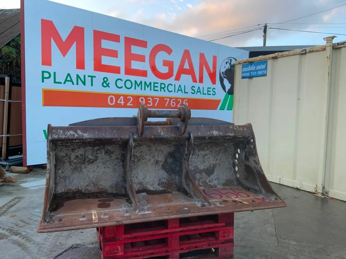 84" RHINOX GRADING BUCKET....80mm PINS......656v. - Image 1