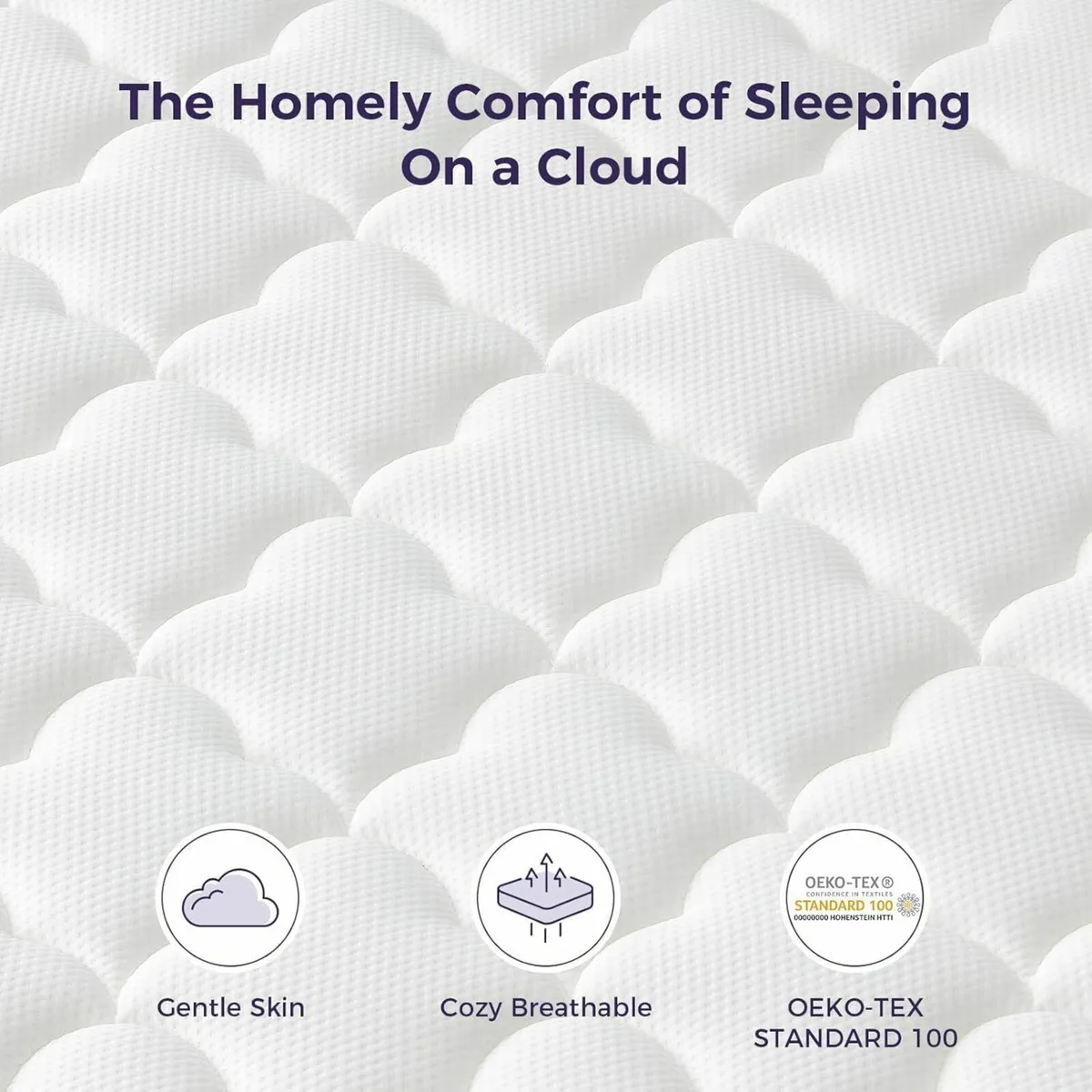 Single Mattress 3FT 12 Inch Memory Foam Sprung - Image 4