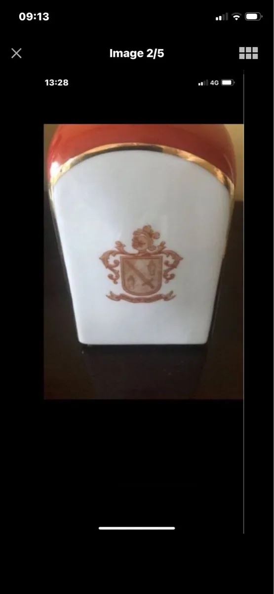 Very Rare Carlos 1 Ceramic Decanter - Image 2