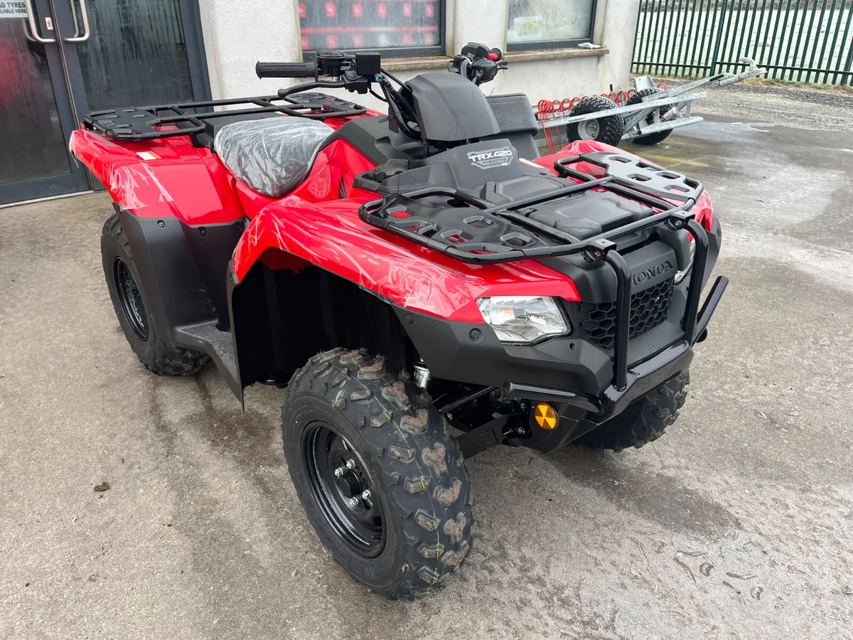 Finance New Honda TRX420 @ €50 per week ! - Image 3