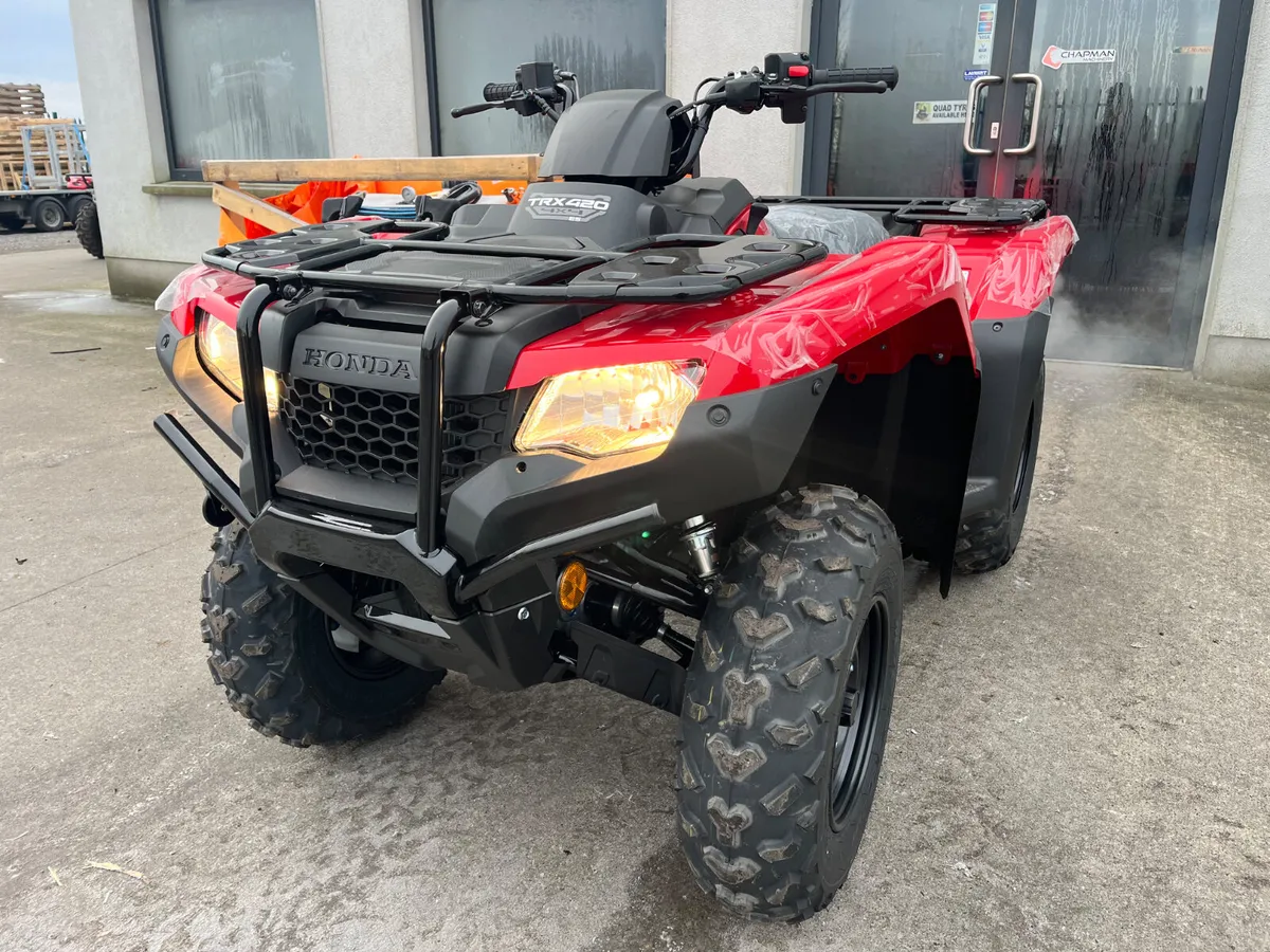Finance New Honda TRX420 @ €50 per week ! - Image 1