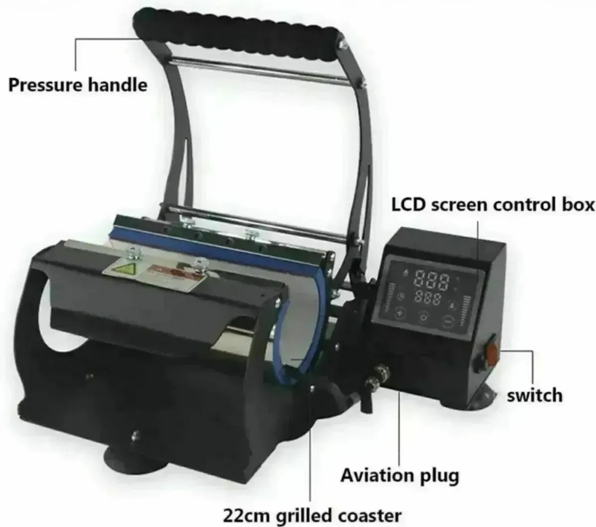Heat Press Machine For Tumbler and Mug - Image 4