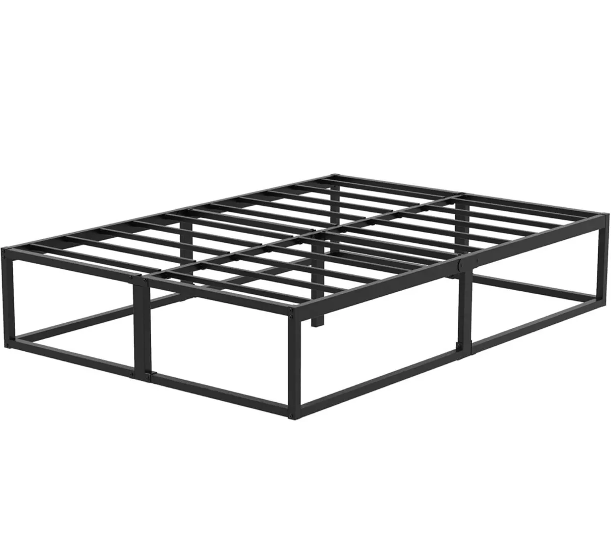Super King Bed Frame 36cm High with Steel Slats Su - Image 2