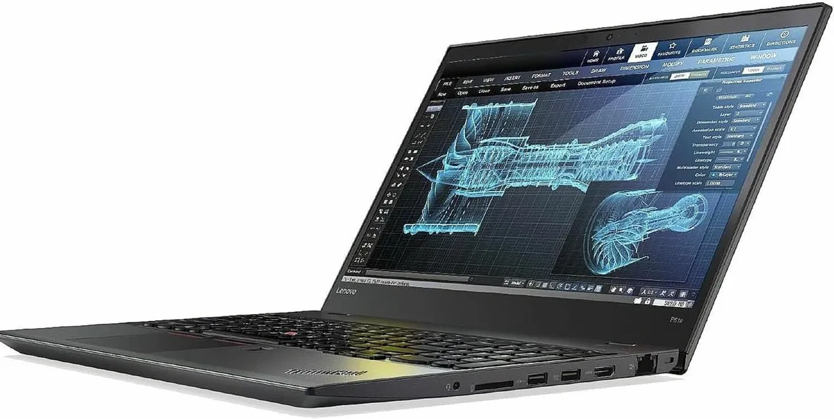 Lenovo ThinkPad P50S 15.6" i7 4GB 256GB GAMING - Image 1