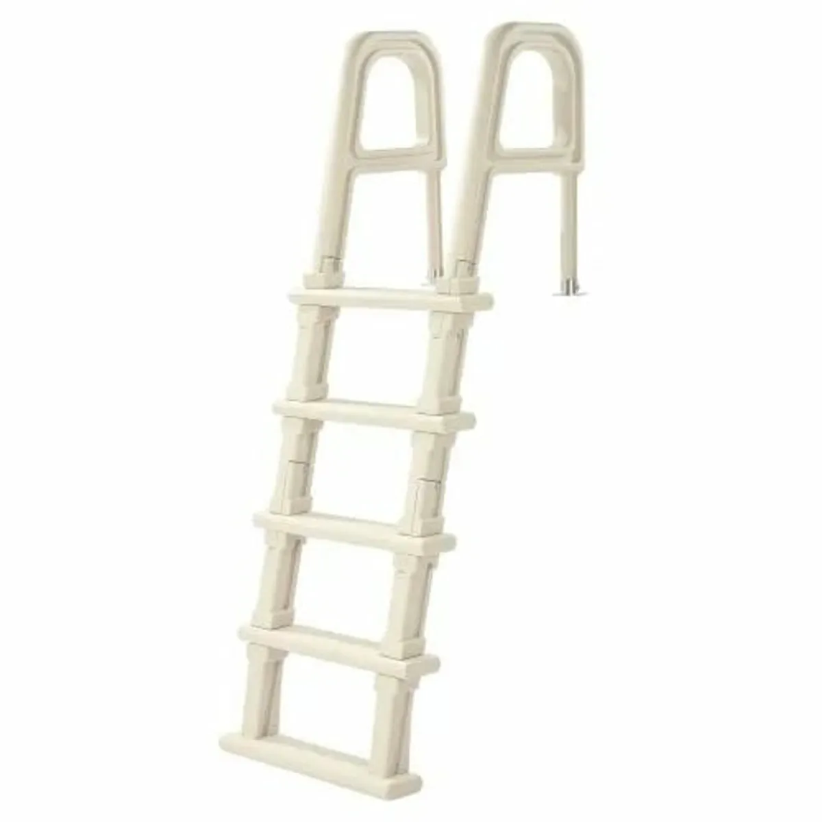 Swimming Pool Ladder, 75°Inclined 5-Step Double Ha - Image 1