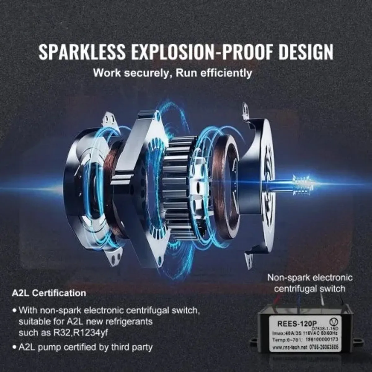 5 CFM Vacuum Pump Air Conditioning Vacuum Pump 2 S - Image 2