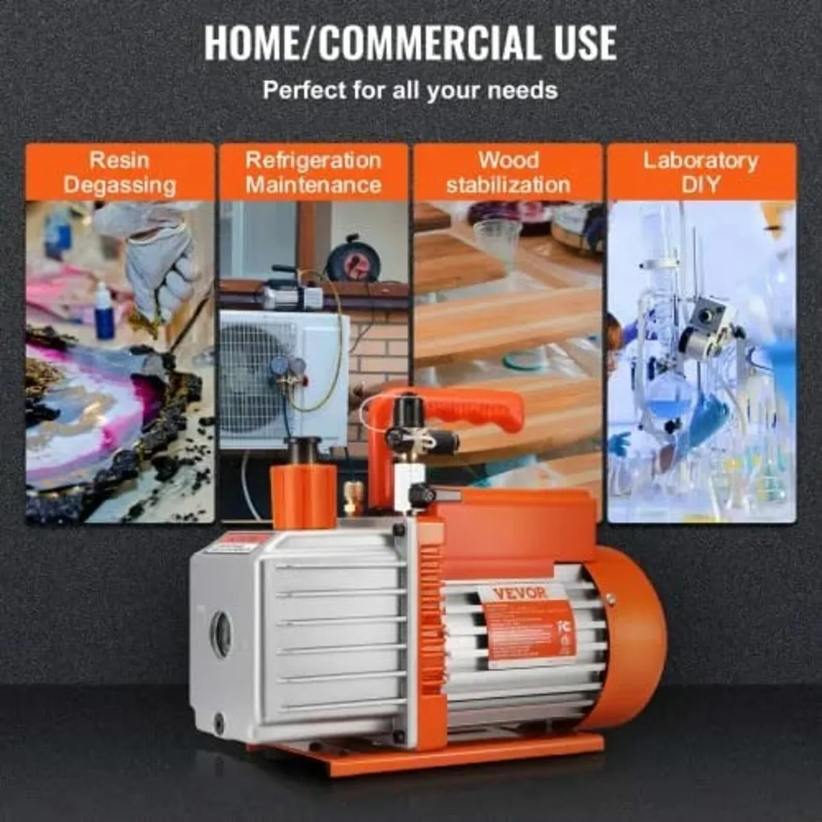 5 CFM Vacuum Pump Air Conditioning Vacuum Pump 2 S - Image 3