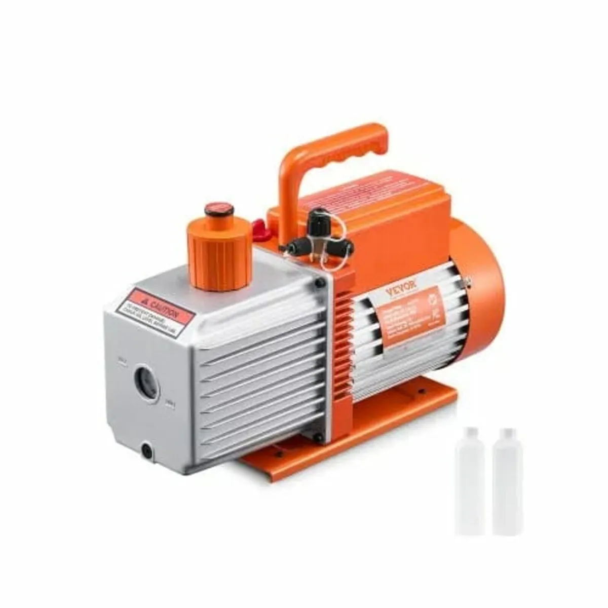 Vacuum Pump, 533 L/min(9 CFM), HVAC 2 Stage Rotary - Image 1