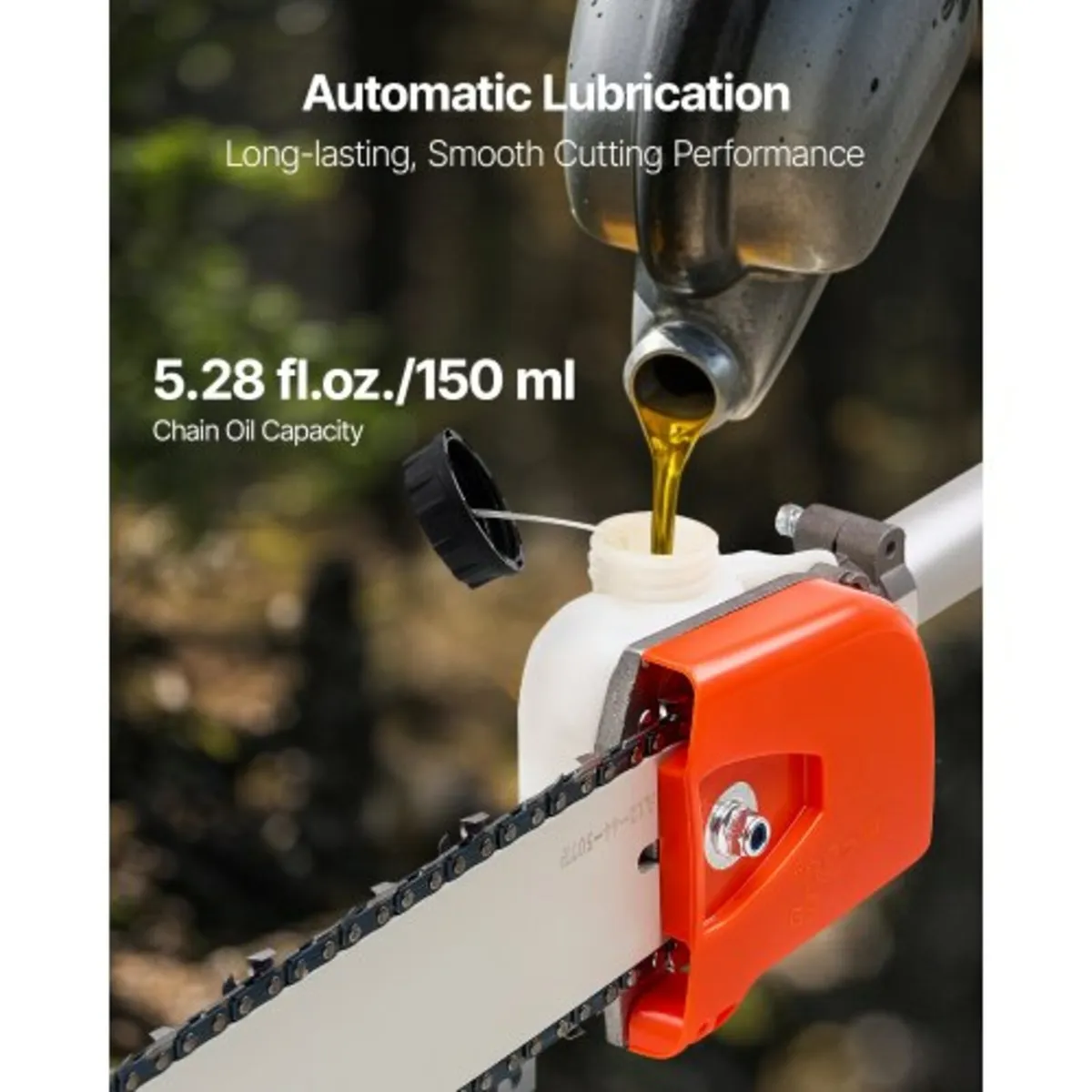 Gas Pole Saw, 25CC 2 Stroke Gas Powered Pole Saws - Image 4