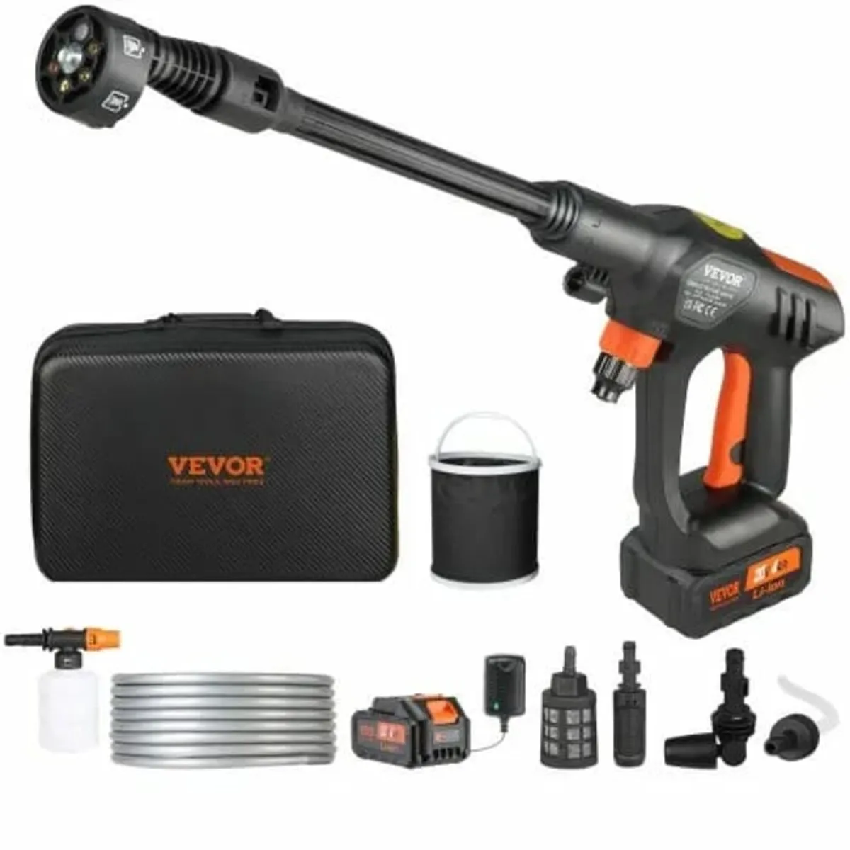 Cordless Pressure Washer, 652-PSI 1.1 GPM Portable - Image 1