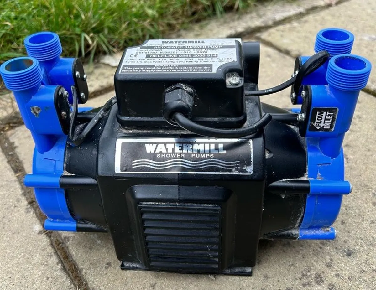 Watermill Automatic Shower pump - Image 1