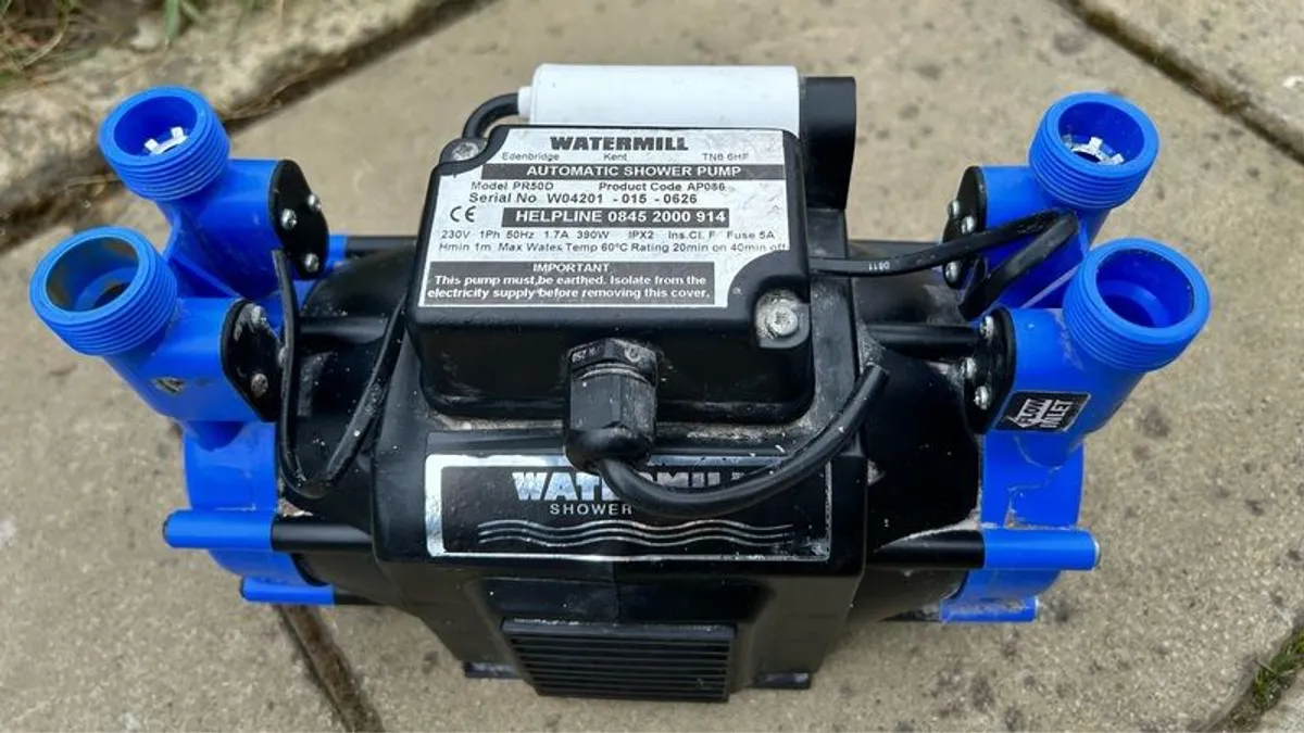 Watermill Automatic Shower pump - Image 4