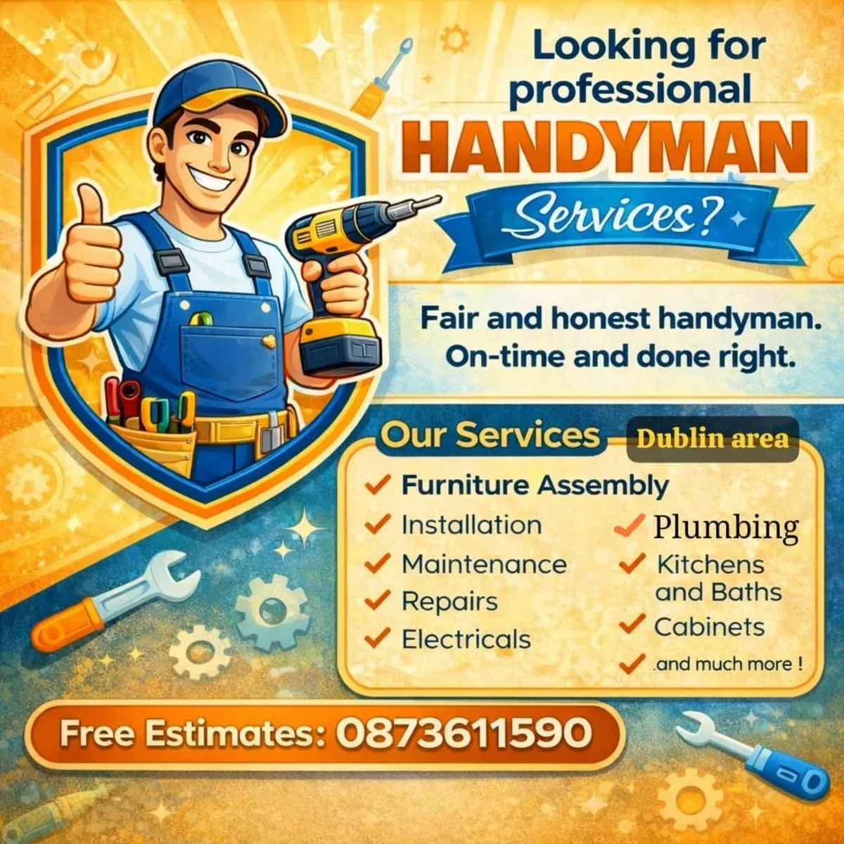 HANDYMAN IN DUBLIN - Image 1