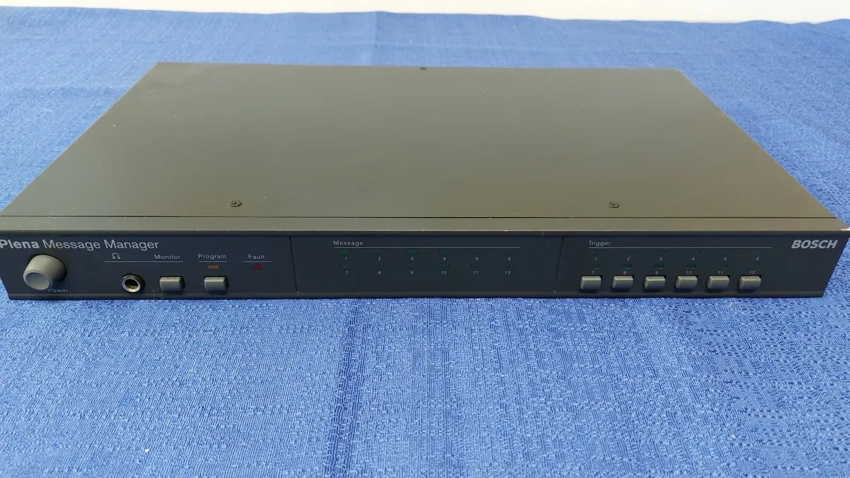 Bosch Plena Message Manager - Image 1