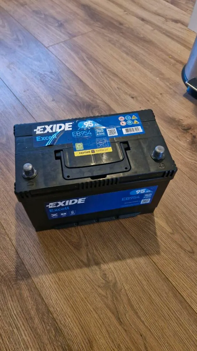 Exide EB954 Excell Battery 335/249 - Image 2