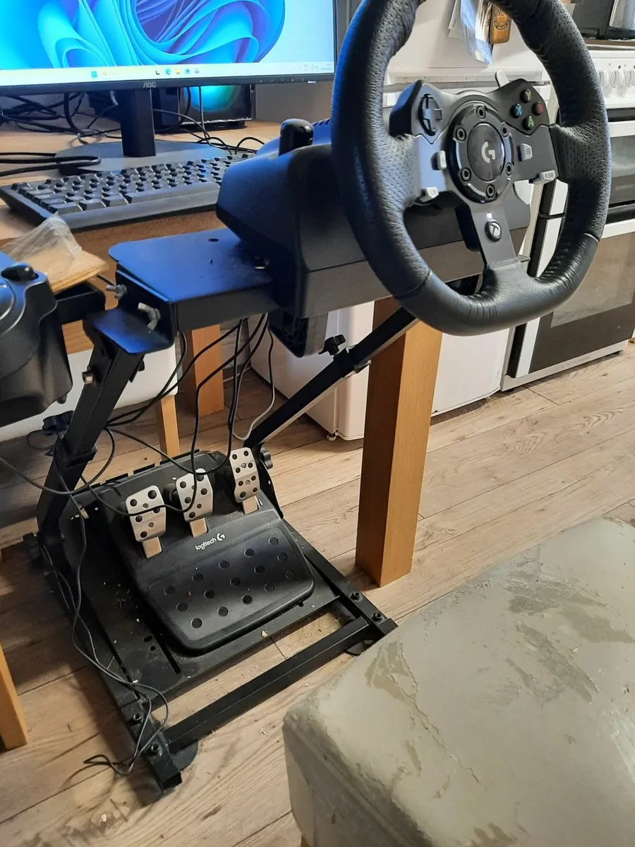 Gaming PC + KEYBOARD +MONITOR +LOGITECH G920 FULL - Image 3