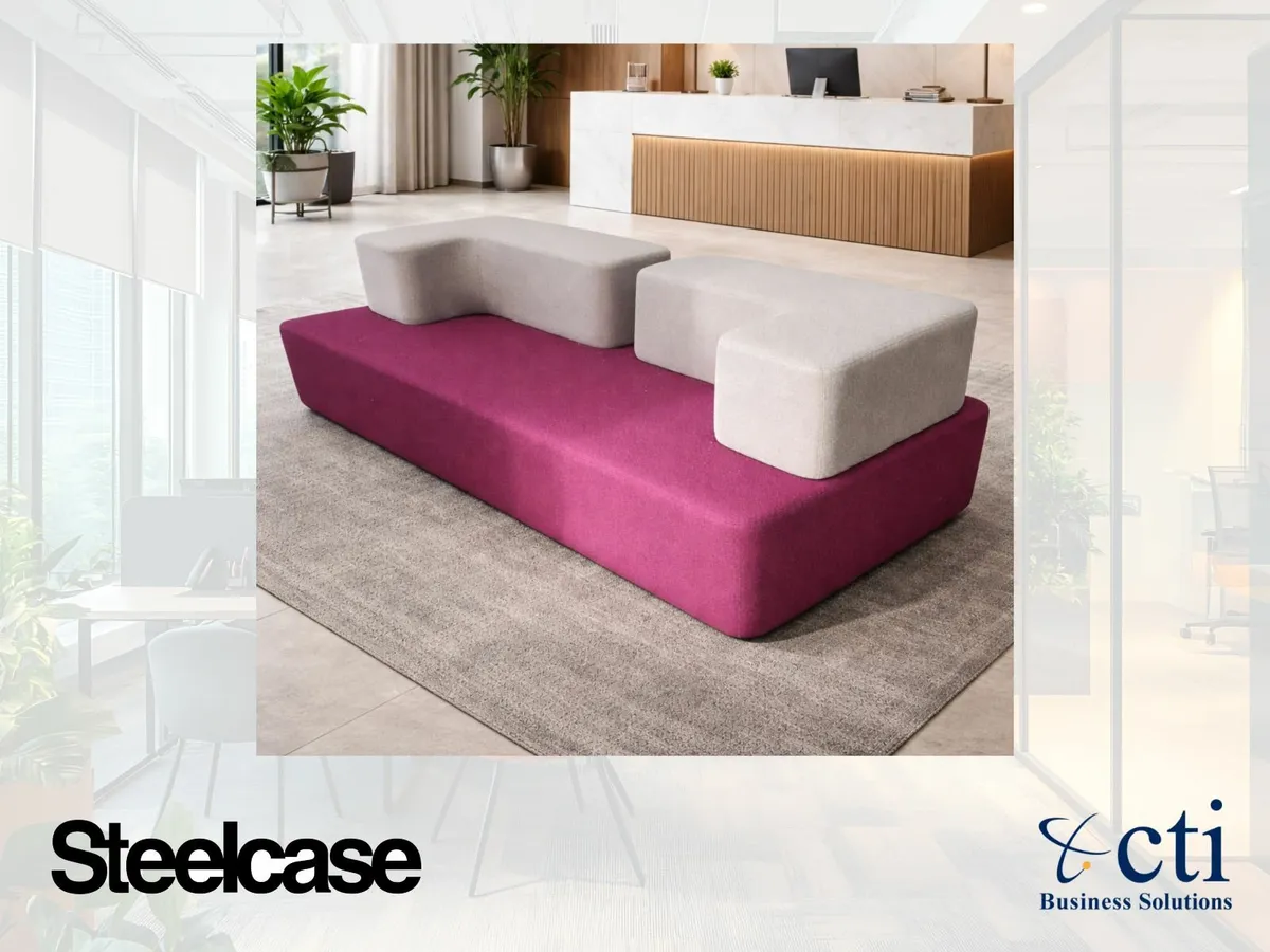 Steelcase Reception Seating Set - Grade A - Image 2