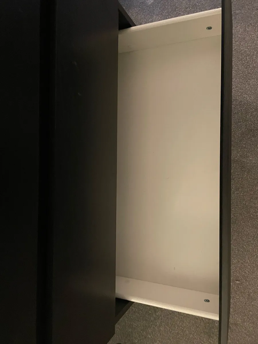 Chest of 5 drawers MALM IKEA model black brown - Image 2