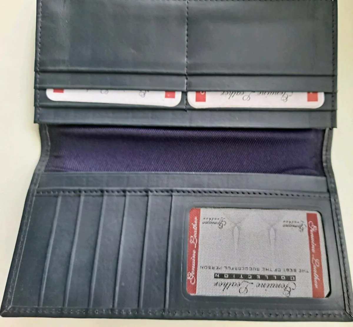 Male/ Female Cow Leather Wallets - Image 3