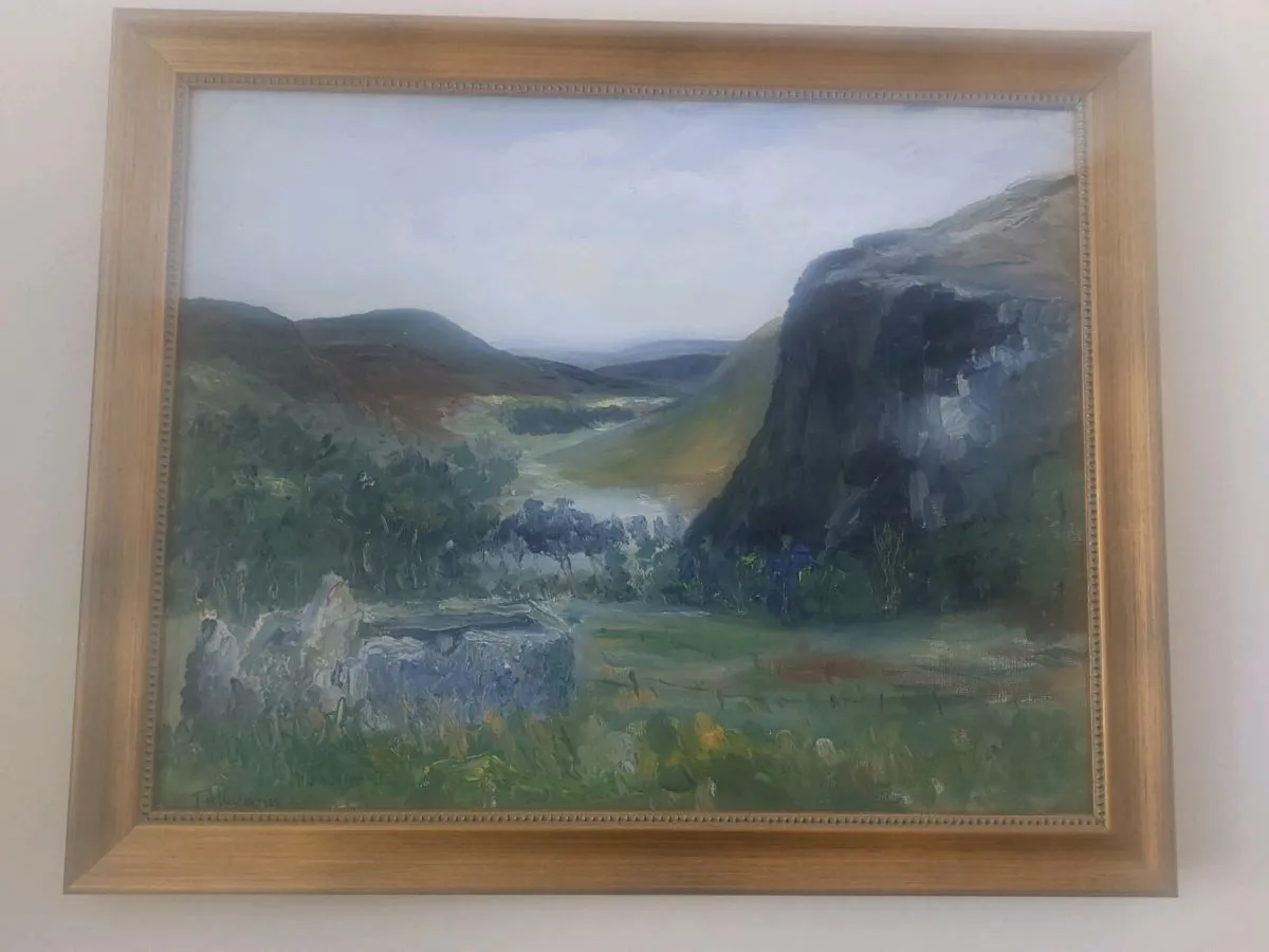 Terry de Valera oil on canvas painting - Image 1