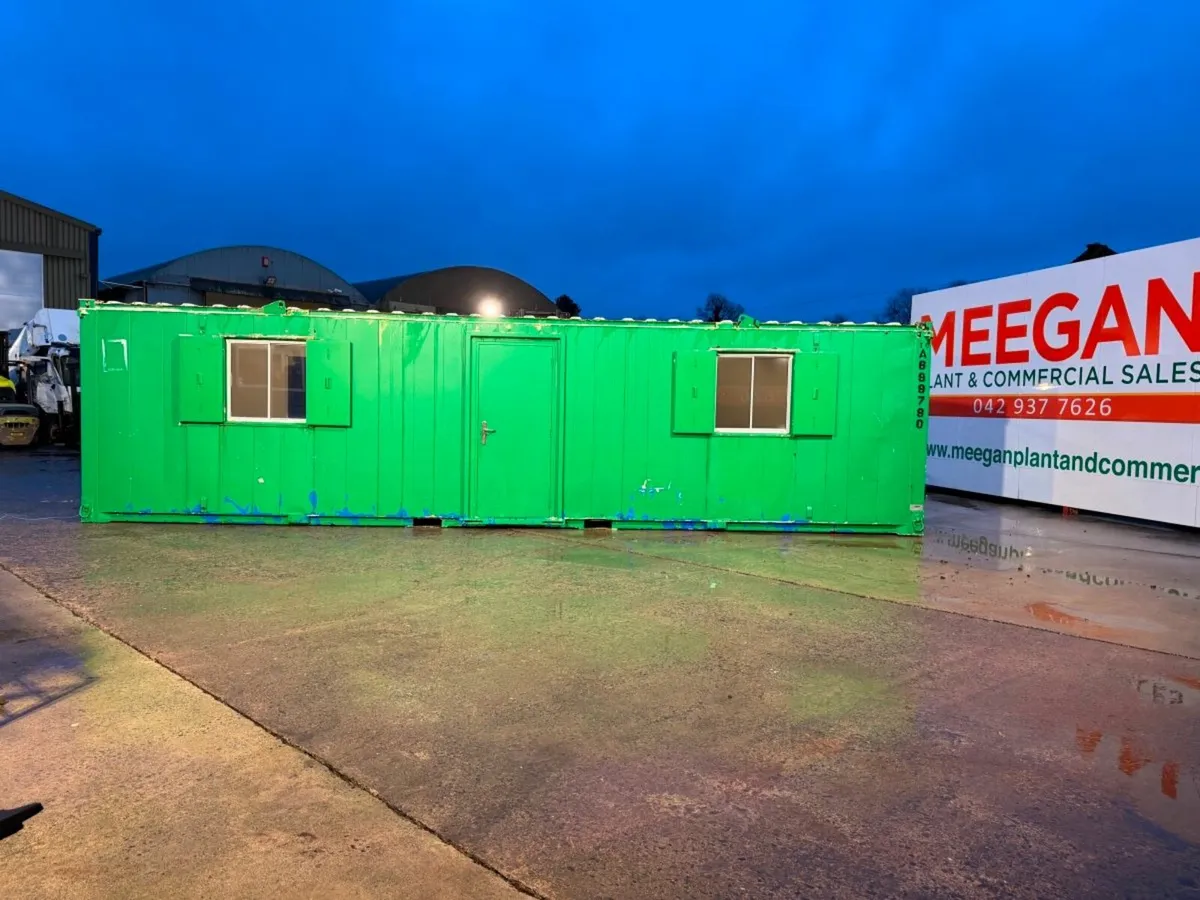 32 x 10  DOUBLE ROOM SITE OFFICE CABIN....1091 - Image 1