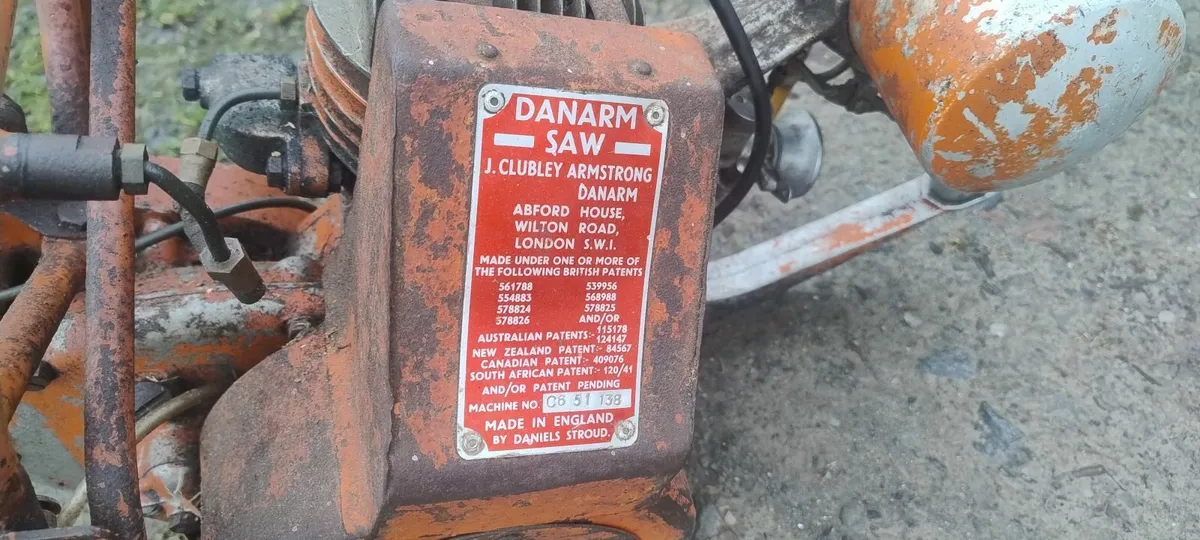 Vintage chainsaw danarm - Image 2