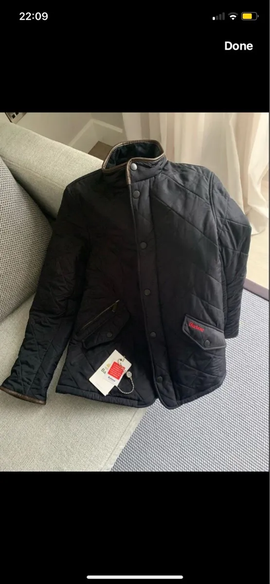 Brand New Black Barbour Jacket
