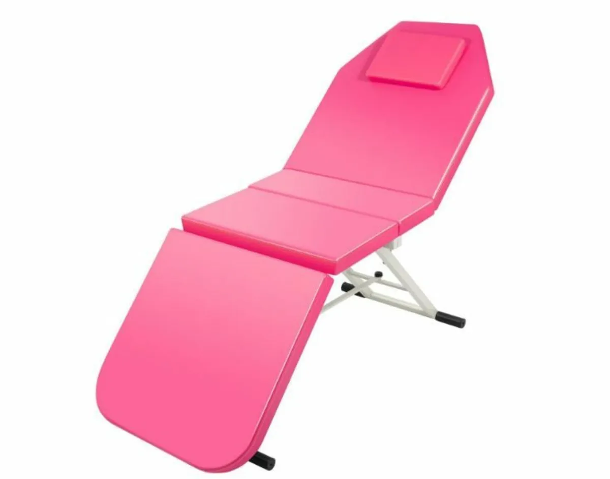 -Zone Mobile Folding Massage Table with Headrest - Image 1
