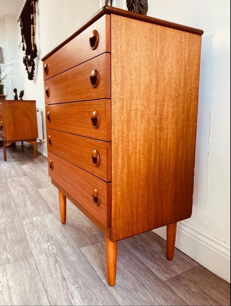 Mid Century Chest of Drawers - Image 3